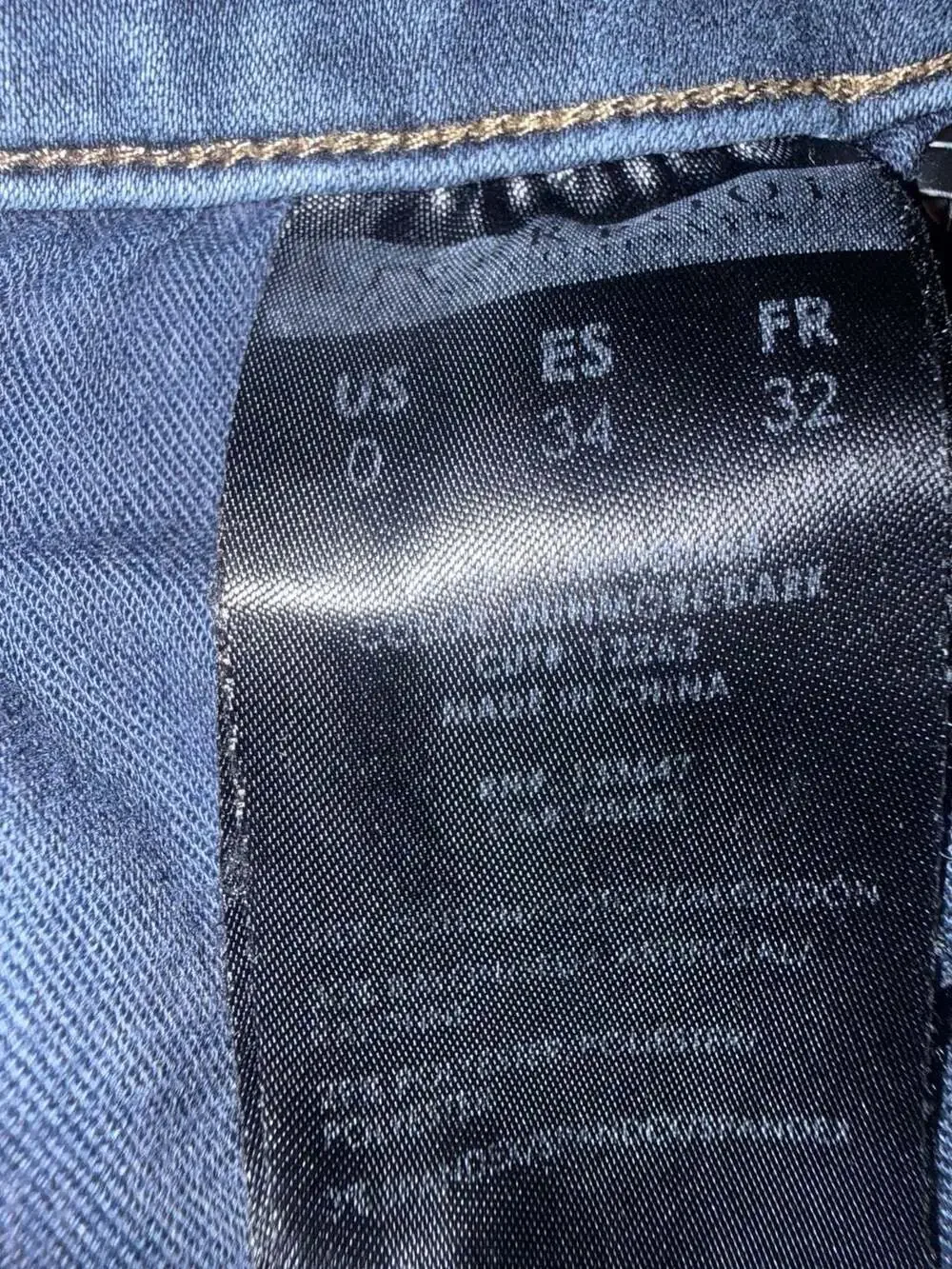 Liverpool Jeans Company Dark Wash Mid Rise Raw Hem Flare Jeans Size 0
